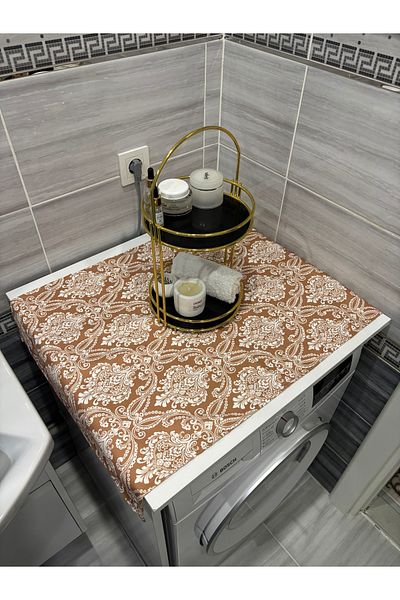 HALFART Avant-Garde Pattern Duck Linen Waterproof and Dirty-Proof Washing Machine Cover - Stylish Pattern Options
