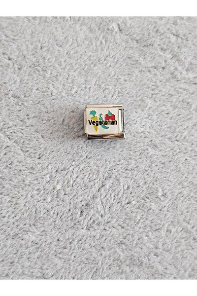 SiestaAccessories Vegetarian / Vegetarian Italian Bracelet Charm