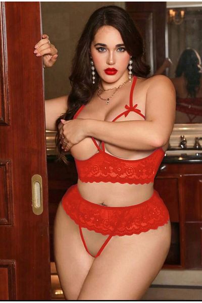 secretlady Fancy Sexy Lace Suit