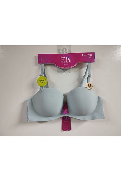 F.K FK Sutien fără bretele tăiat cu laser cu susținere dublă Sutien complet căptușit fără cusături