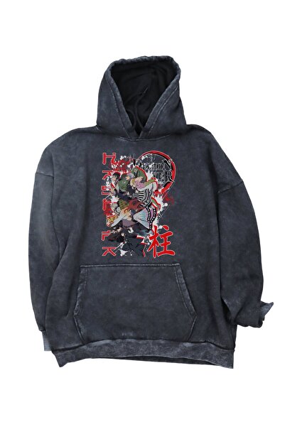 Fuddy Moda Hanorac oversize unisex Demon Slayer Anime