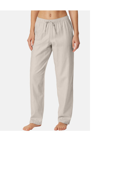 Schiesser Pyjamahose Mix & Relax Web Schlaf-Hose Pyjama Schlafmode