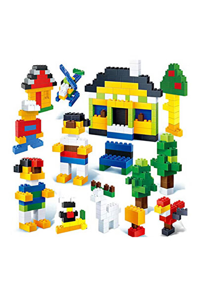 Yelajoy 1000-Pieces Kids Building Blocks Set, DIY  Creative,10 Different Colors, Toys for kids age 3+
