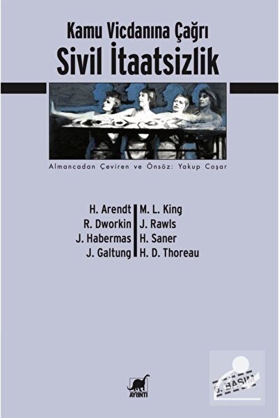 Ayrıntı Yayınları Sivil İtaatsizlik Kamu Vicdanına Çağrı