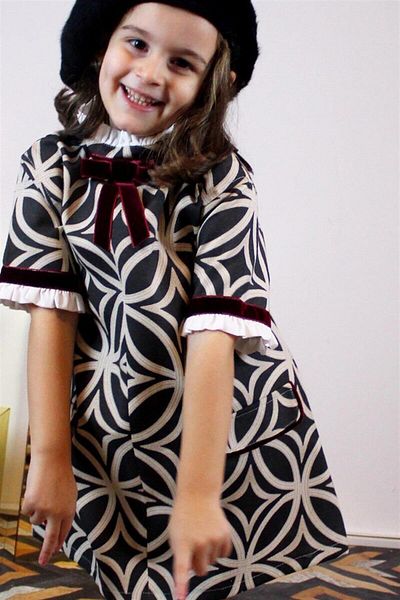 Hulm Retro Girl's Dress
