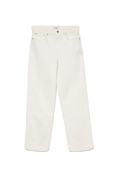 Vero Moda Straight-Fit VMVALERIE Mid Rise Weiter Beinschnitt Jeans