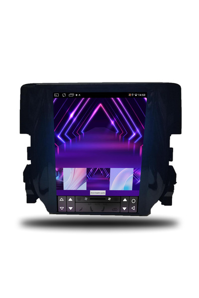 SNOOPER CAROS Honda Civic FC5 Tesla 2016-2020 Uyumlu Android Multimedya 6GB R...