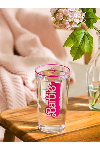 LC Waikiki Lcw Home Colorless Barbie Printed Glass Water Cup 500 ml