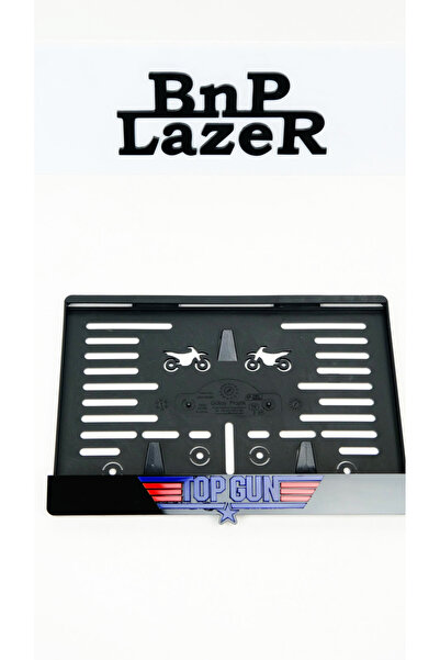 BnP LAZER Topgun Pleksi Motor Plakalık