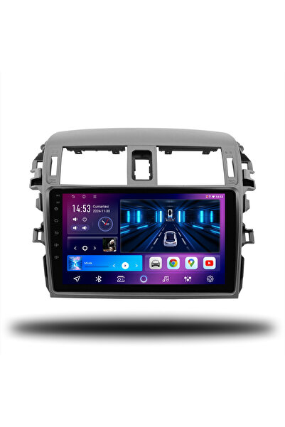Carplayer Toyota Corolla 2007-2012 Uyumlu Android Multimedya 2GB RAM 32GB Hafıza