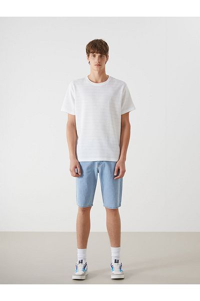 LC Waikiki Ανδρικό κοντομάνικο μπλουζάκι Lcwk Crew Neck