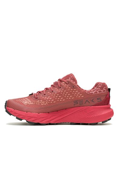 Merrell حذاء الجري Agility Peak 5 Gtx للرجال باللون الأحمر
