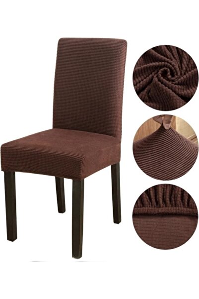 upmall Lycra Chair Cover, Rubberized, Flexible Chair Cover Pitikare Pattern 6Pcs