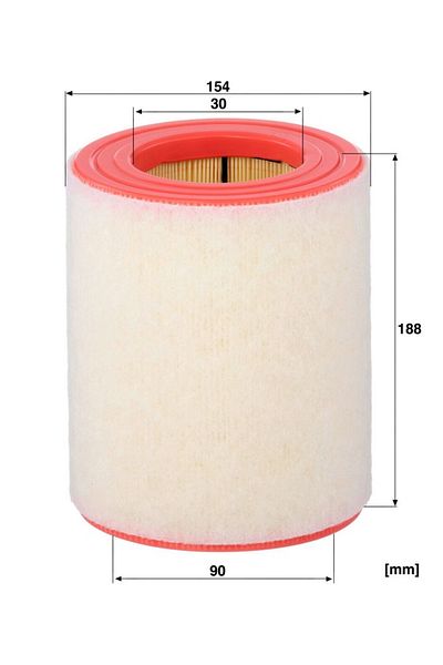 Mann Fılter Air Filter for - Audi A7 Sportback 3.0 Tfsi Quattro 05.2016-05.2018 2995 Cm3 340 Hp