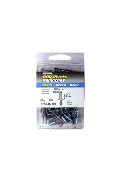 FPC مسامير بوب ستيلية من نوع Surebonder FPC44S-100، قطر 1/8 بوصة، 100 قطعة، م...