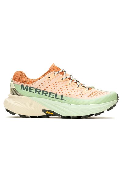 Merrell Agility Peak 5 Women's Orange Trail Running Shoes Women's Trail Running
