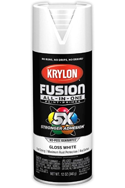 Krylon 2727 أبيض لامع
