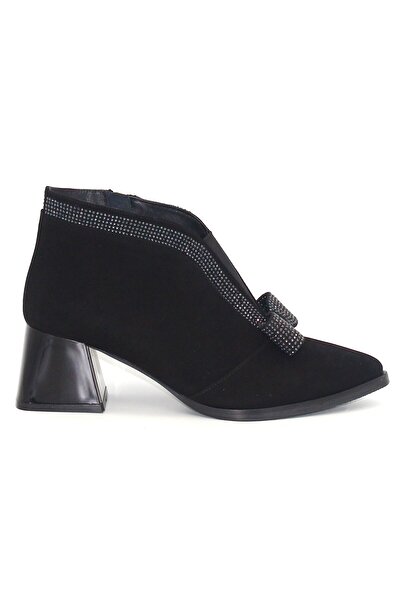 Gizzelli shoes Taş Detaylı Kısa Bot