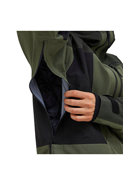 Peak Performance PEAK Peak Gravity Gore-tex 3l Erkek Yeşil Kayak Ceketi ERKEK KAYAK CEKETİ