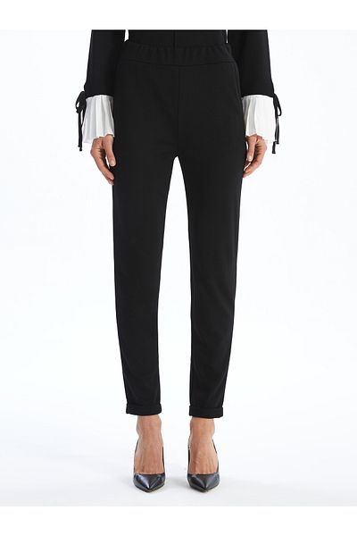 LC Waikiki Pantaloni de damă cu talie elastică