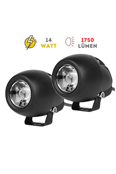 Knmaster Snark 14w Motosiklet Led Sis Farı Uyumlu