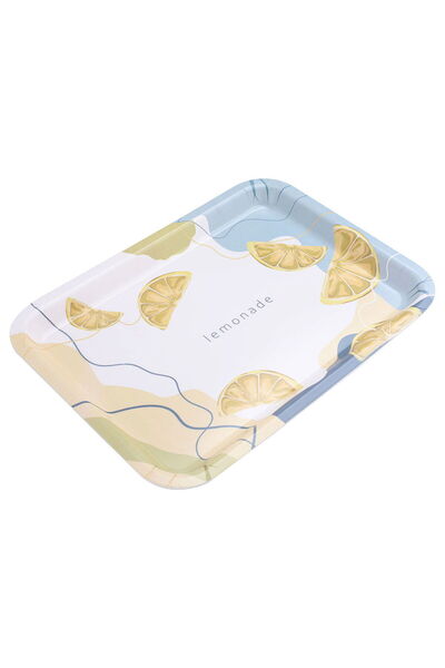 Alsaif Gallery Al Saif Gallery plastic serving tray, 32.8 x 24 x 2 cm, rectan...