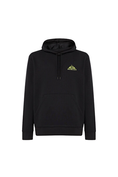 Oakley Lined Mountain Bark Hoodie Erkek Siyah Sweatshirt