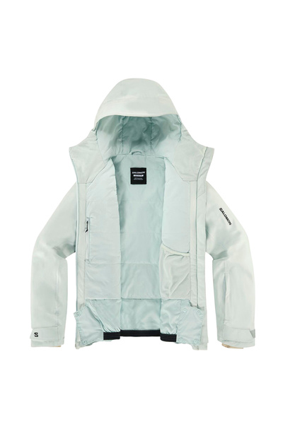 Salomon Highland Women's Blue Ski Jacket Women's Ski Jacket Lc2354000