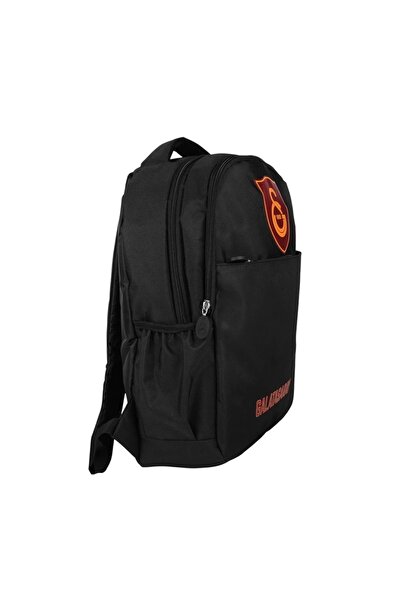 Galatasaray Lisanslı Okul Çantası  - Galatasaray Çift Katlı Çelik Termos Hediye