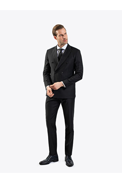 Toss Erkek 6 Drop Takım Elbise-Siyah