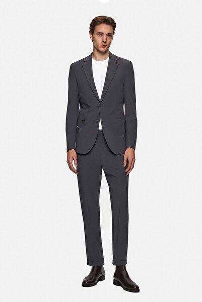 Tween Slim Fit Antrasit Düz Takim Elbise