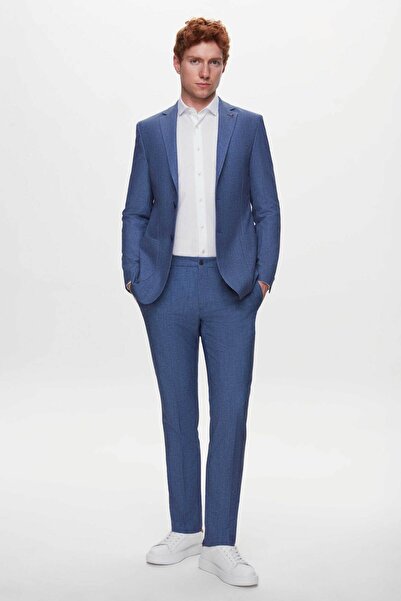 Tween Slim Fit Indigo Sihirli Chino Pantolon