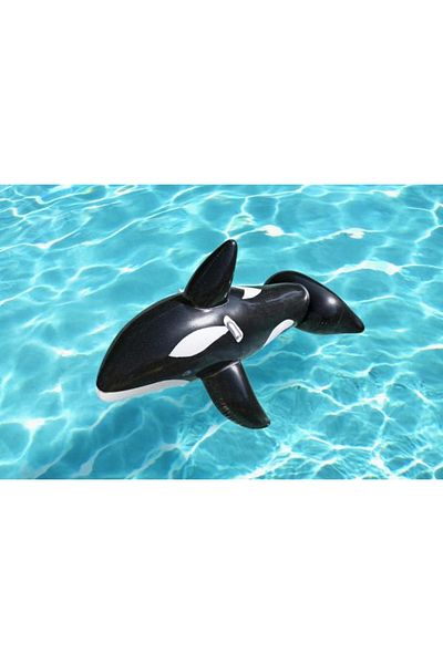 BESTWAY ® 6'8" x 40"/2.03m x 1.02m Jumbo Whale Ride-On