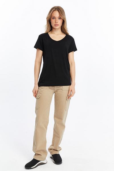 DOSXX Daisy Women's Bamboo V Neck T-shirt