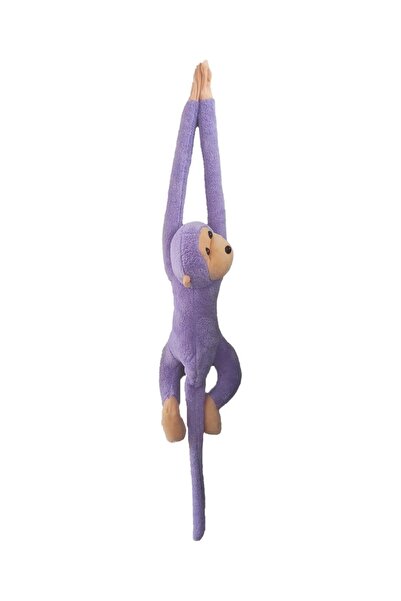 KOZART Peluş Maymun, Elleri Yapışabilen Uyku Ve Oyun Arkadaşı, Sarılan Maymun, Cırtlı -70 Cm Monkeysole