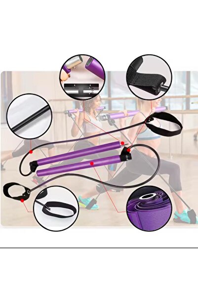 Leyaton Squat Pilates Studio Egzersiz Çubuğu Squat Pilates Barı