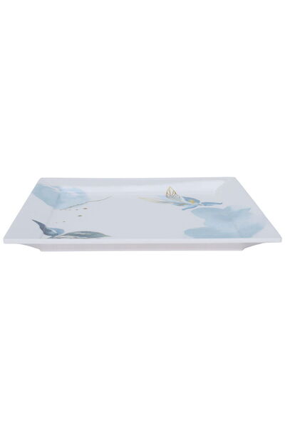 Alsaif Gallery Al Saif Gallery plastic serving tray, 23 x 23 x 2 cm, square -...