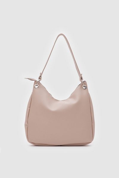 Shule Bags Τσάντα ώμου Valerie Oval Μπεζ