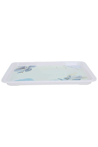 Alsaif Gallery Al Saif Gallery plastic serving tray, 28 x 21 x 2 cm, rectangl...
