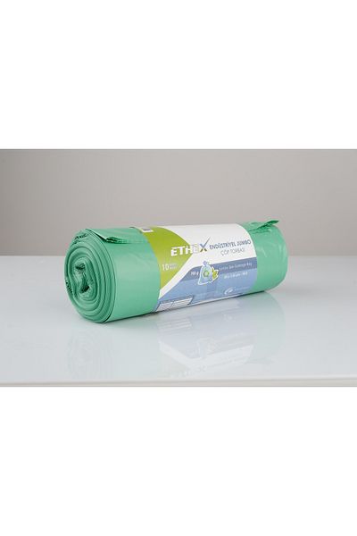 Ethex Industrial Jumbo Garbage Bag (10 Pcs 700Gr 80 X 110cm 90Lt Green 5 Roll)