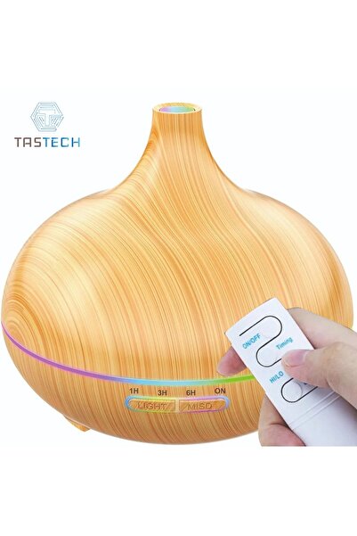 Tastech Difüzörü Buhar Ultrasonik Hava Nemlendirici Aromatik Oda Kokusu 7 Ren...