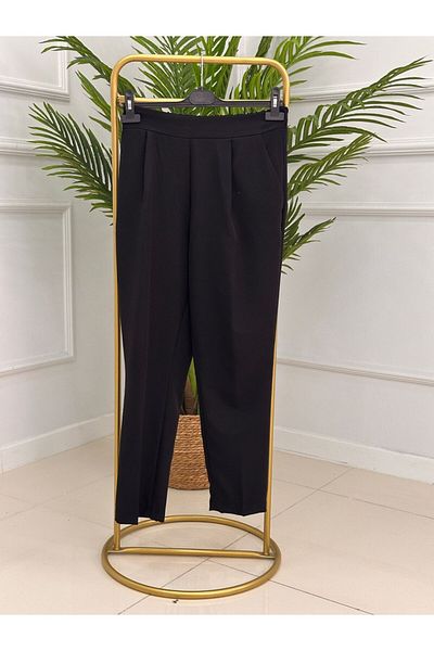 VALENS BOUTİQUE Women's Clothing Elastic Waist Tight Leg Pants
