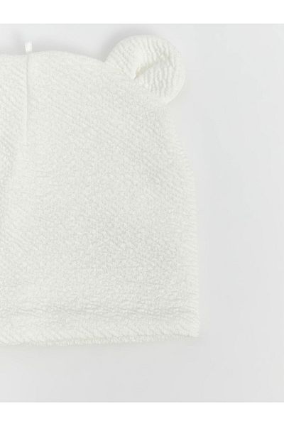 LC Waikiki Lcw Baby Baby Girl Beanie with Ear Detail