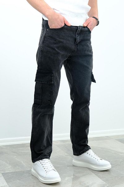 Oksit Παντελόνι Cio 1250 Commando Baggy Fit Denim Cargo