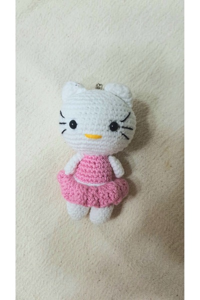 Hello Kity Amugurumi Anahtarlık