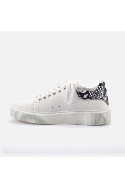KEMAL TANCA Pantofi sport și pantofi sport alb din piele naturală pentru bărbați