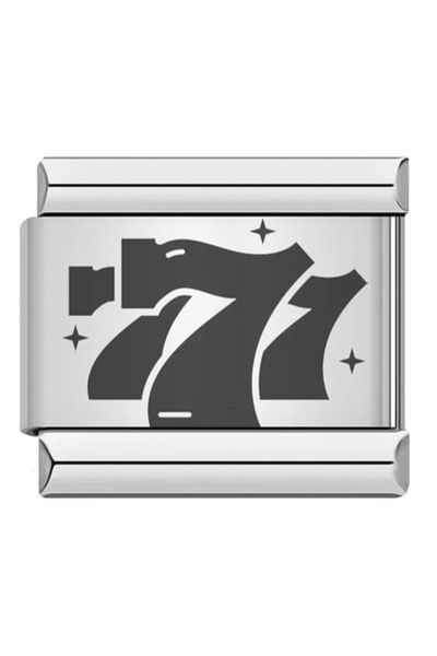 SiestaAccessories 777 Angel Number - Luck Lucky Italian Bracelet Charm