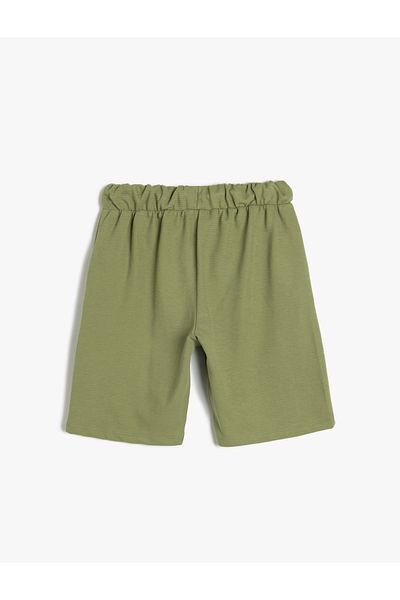 Koton Basic Laced Waist Pocket Shorts