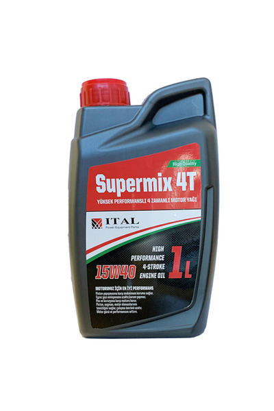 İtal Ital Motor Yağı Süpermix 4 Zamanlı 1 Litre (15W-40)
