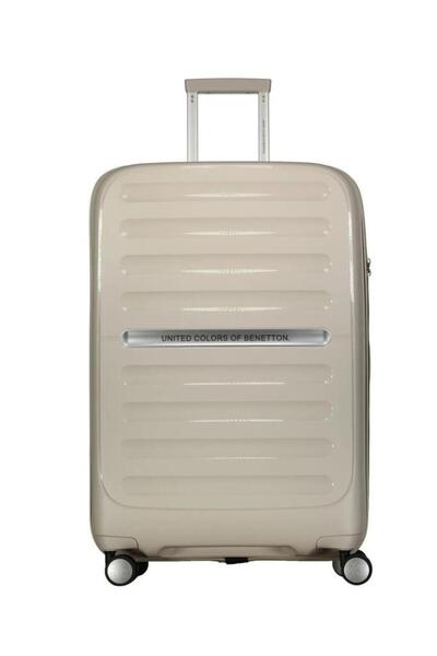 Benetton Trolley Valiz Bej Kabin Boy 14BNT1000-03-BJ